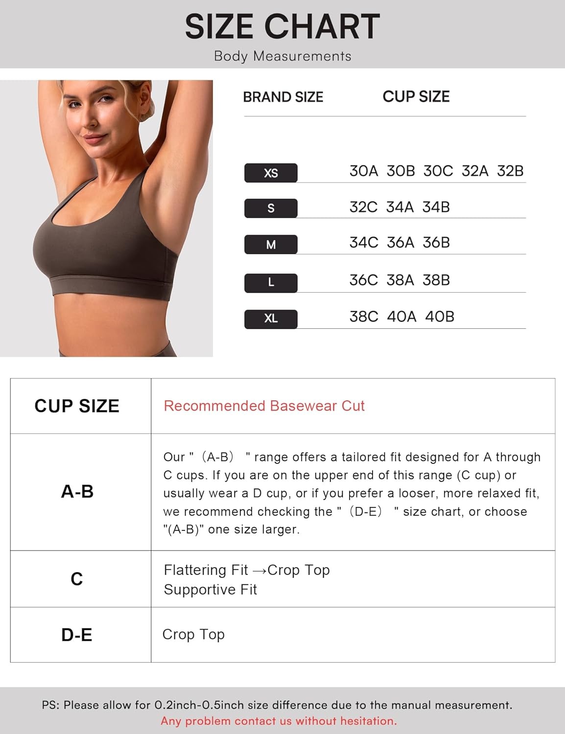image:imageENERBLOOM Sports Bras for Women Criss Cross Strappy Back Padded Removable Cups Medium Support for Yoga Workout amp Daily WearBrown