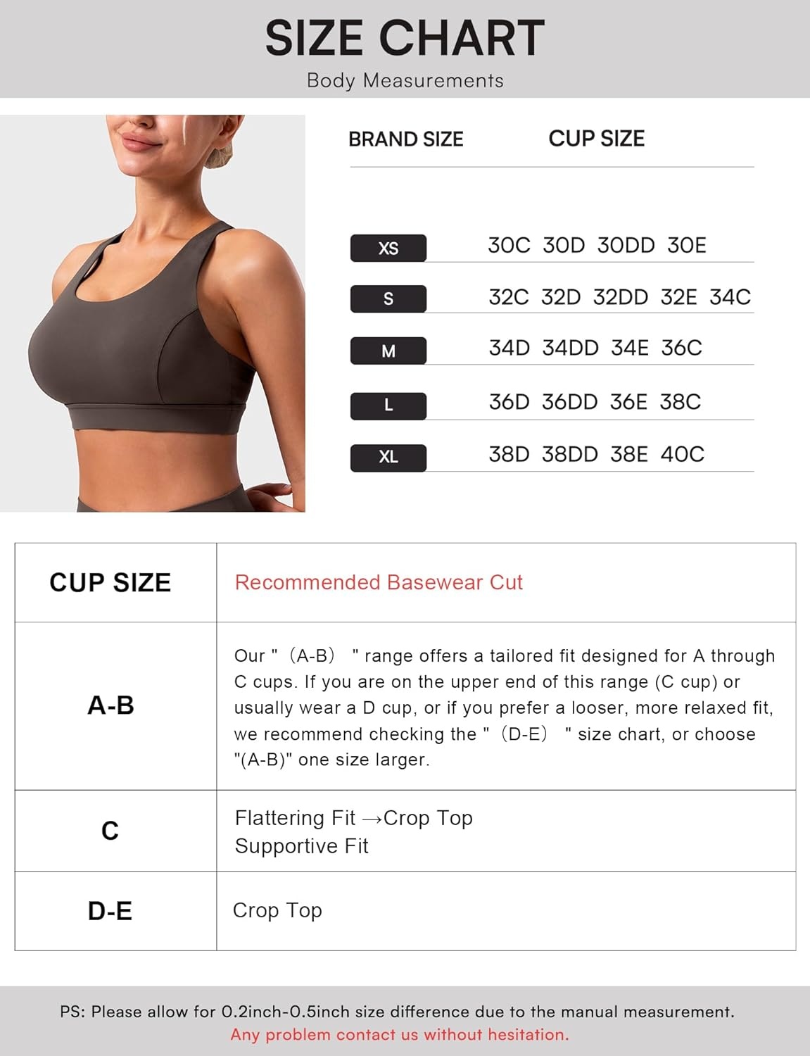 image:imageENERBLOOM Sports Bras for Women Criss Cross Strappy Back Padded Removable Cups Medium Support for Yoga Workout amp Daily WearBrown