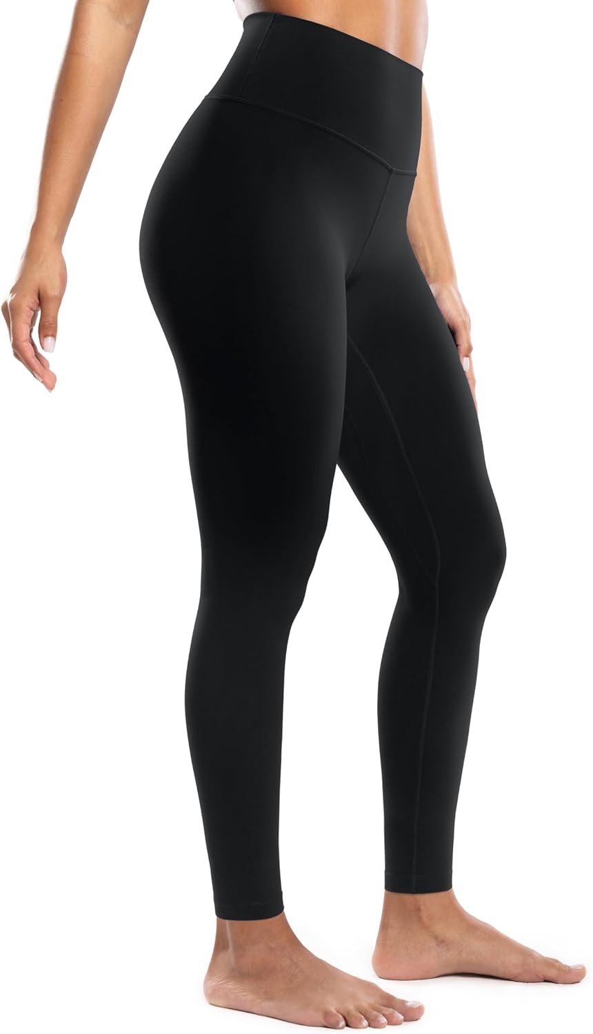image:imageENERBLOOM Workout Leggings for Women Yoga Pants High Waisted Athletic Tights Silky Feel 21232528 Gym Activewear LoungeBlack