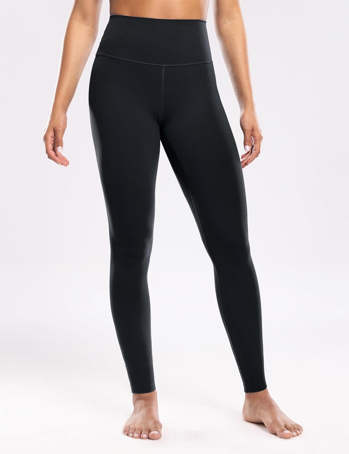 image:imageENERBLOOM Workout Leggings for Women Yoga Pants High Waisted Athletic Tights Silky Feel 21232528 Gym Activewear LoungeBlack