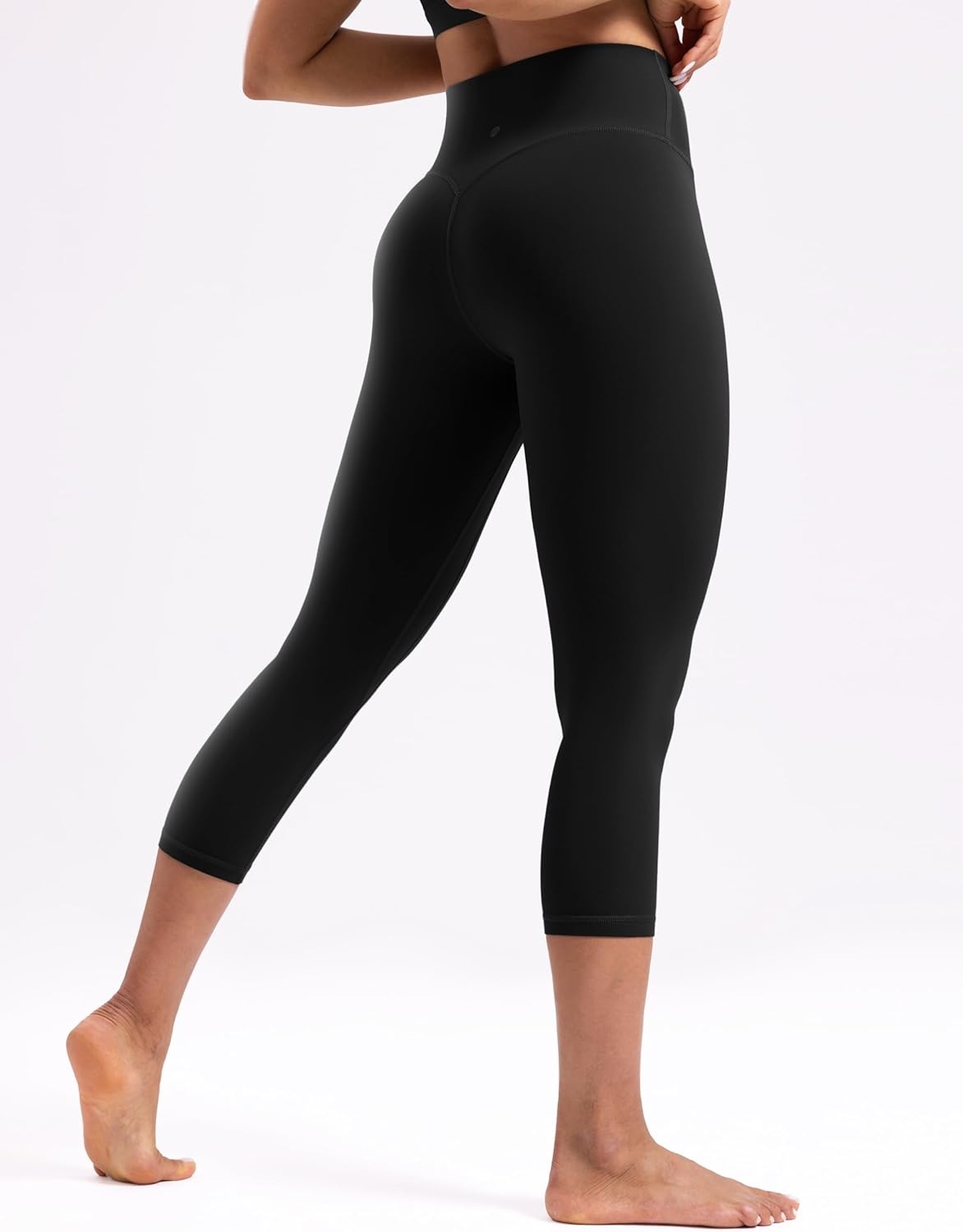 image:imageENERBLOOM Workout Leggings for Women Yoga Pants High Waisted Athletic Tights Silky Feel 21232528 Gym Activewear LoungeBlack