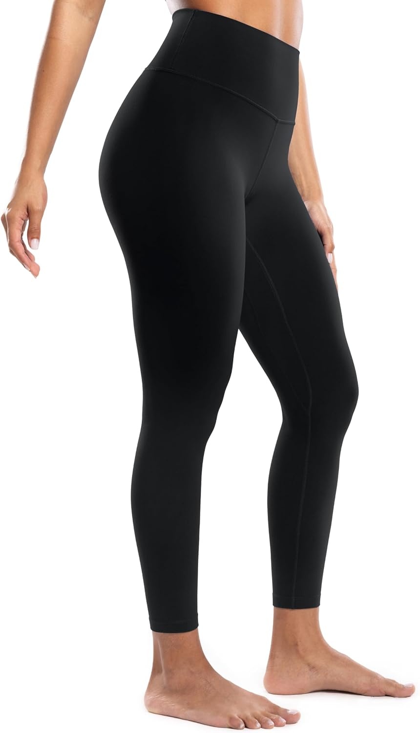 image:imageENERBLOOM Workout Leggings for Women Yoga Pants High Waisted Athletic Tights Silky Feel 21232528 Gym Activewear LoungeBlack