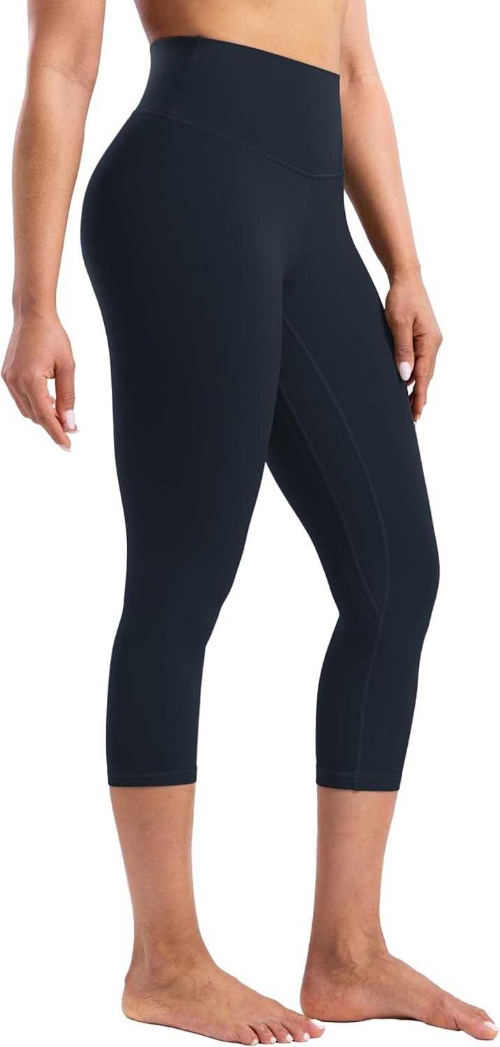 image:imageENERBLOOM Workout Leggings for Women Yoga Pants High Waisted Athletic Tights Silky Feel 21232528 Gym Activewear LoungeDark Navy