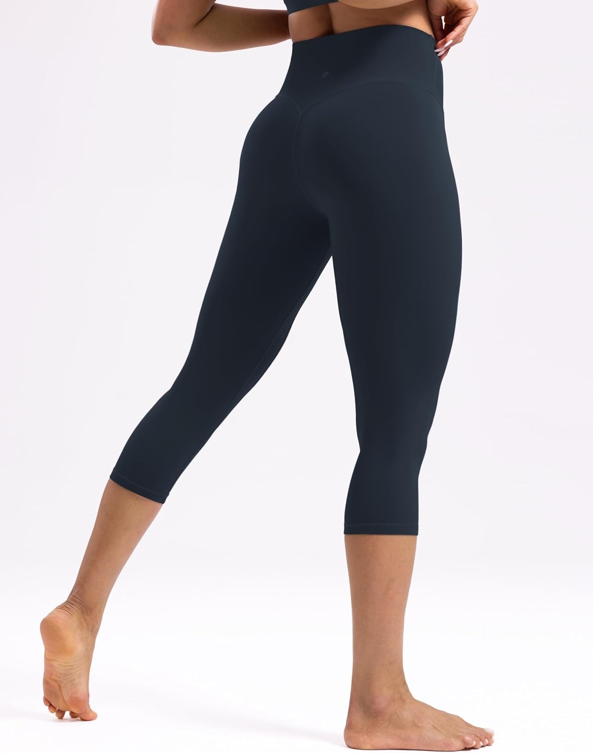 image:imageENERBLOOM Workout Leggings for Women Yoga Pants High Waisted Athletic Tights Silky Feel 21232528 Gym Activewear LoungeDark Navy
