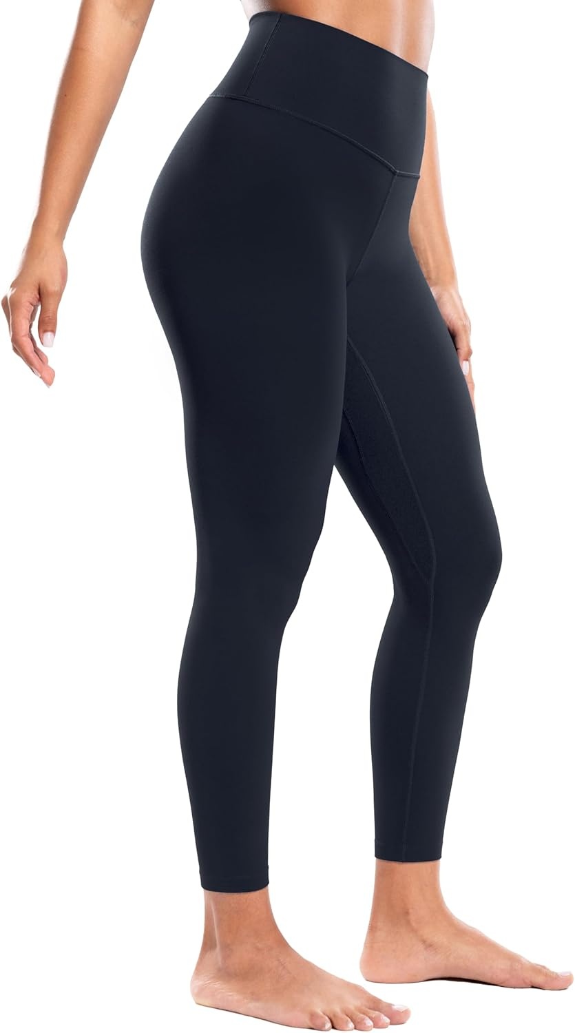 image:imageENERBLOOM Workout Leggings for Women Yoga Pants High Waisted Athletic Tights Silky Feel 21232528 Gym Activewear LoungeDark Navy