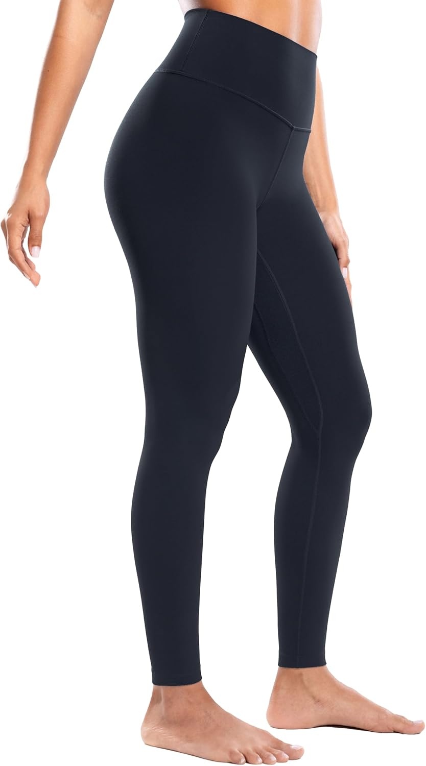 image:imageENERBLOOM Workout Leggings for Women Yoga Pants High Waisted Athletic Tights Silky Feel 21232528 Gym Activewear LoungeDark Navy