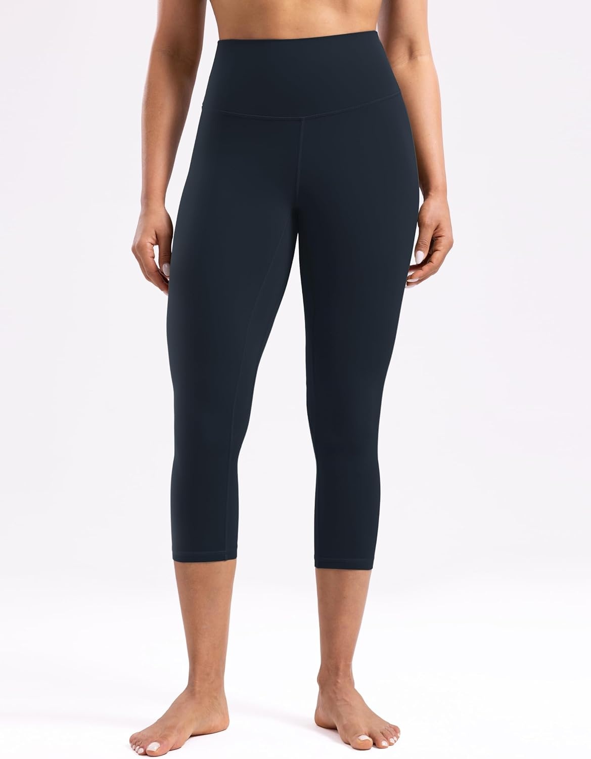 image:imageENERBLOOM Workout Leggings for Women Yoga Pants High Waisted Athletic Tights Silky Feel 21232528 Gym Activewear LoungeDark Navy
