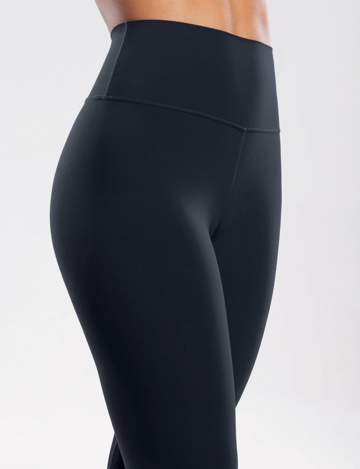 image:imageENERBLOOM Workout Leggings for Women Yoga Pants High Waisted Athletic Tights Silky Feel 21232528 Gym Activewear LoungeDark Navy