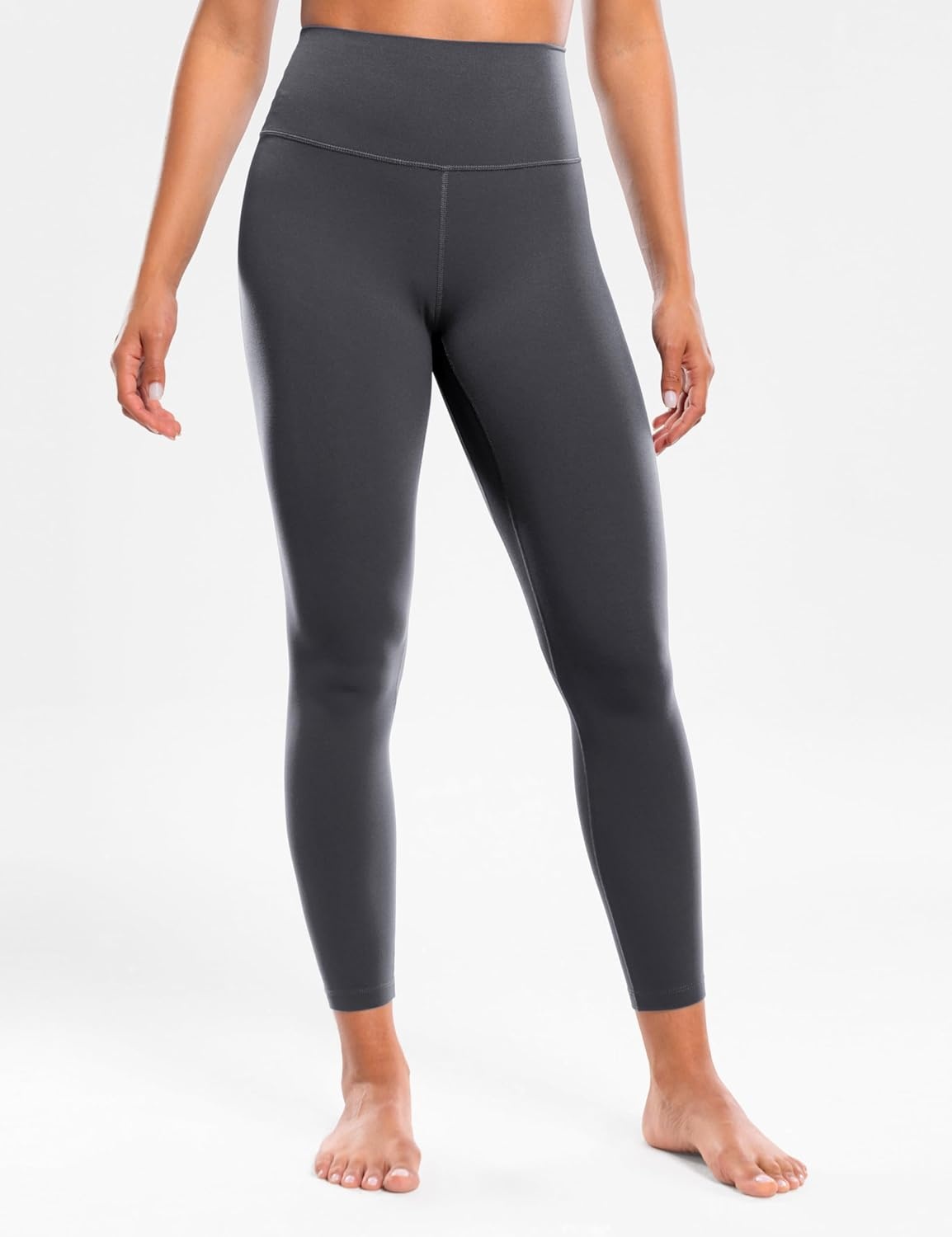 image:imageENERBLOOM Workout Leggings for Women Yoga Pants High Waisted Athletic Tights Silky Feel 21232528 Gym Activewear LoungeGrey