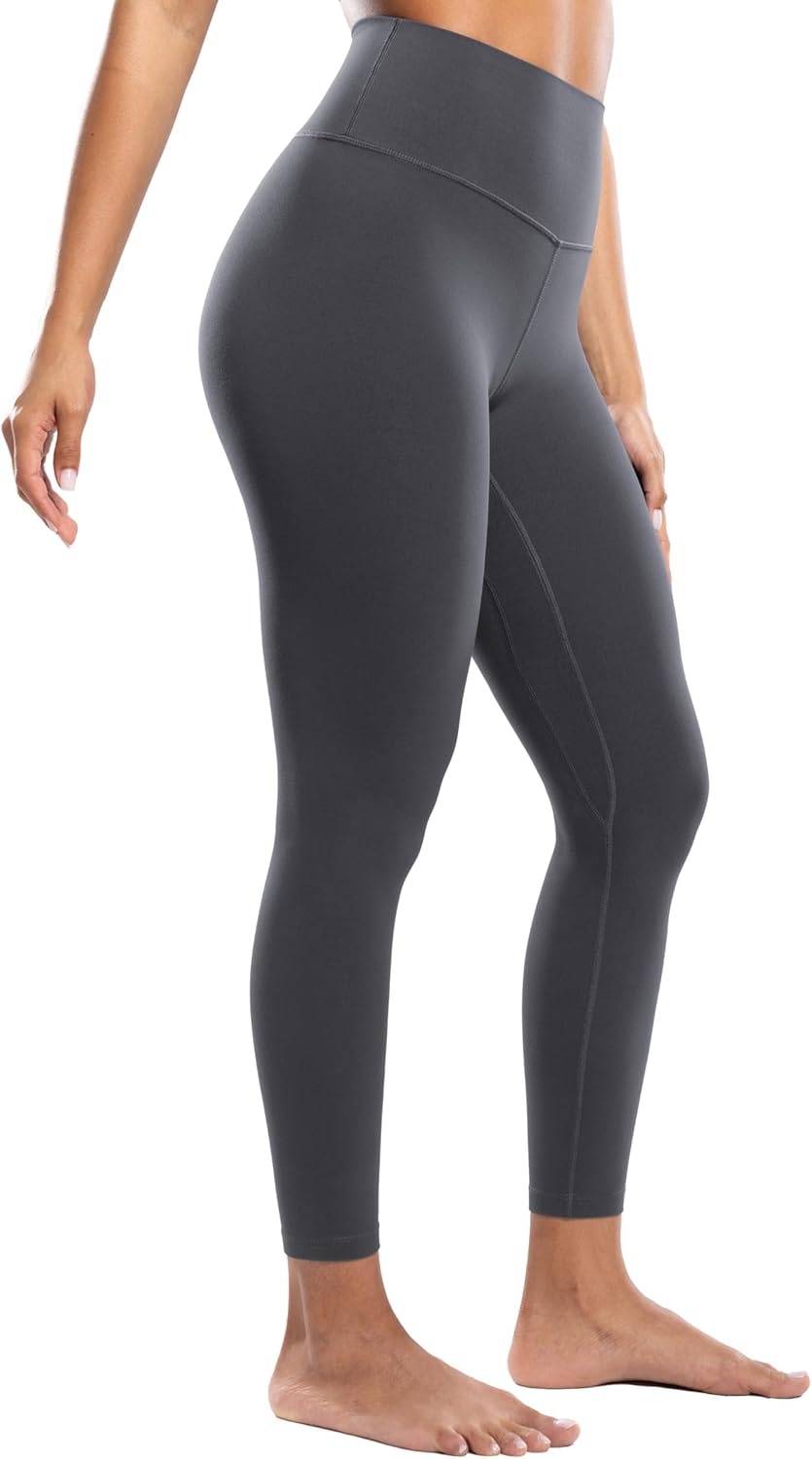 image:imageENERBLOOM Workout Leggings for Women Yoga Pants High Waisted Athletic Tights Silky Feel 21232528 Gym Activewear LoungeGrey