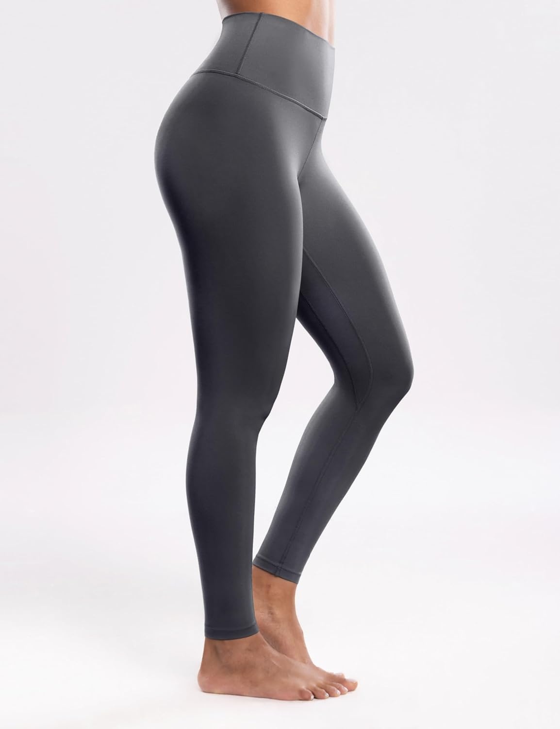 image:imageENERBLOOM Workout Leggings for Women Yoga Pants High Waisted Athletic Tights Silky Feel 21232528 Gym Activewear LoungeGrey