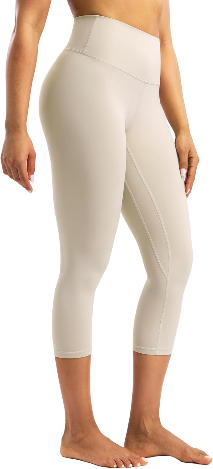 image:imageENERBLOOM Workout Leggings for Women Yoga Pants High Waisted Athletic Tights Silky Feel 21232528 Gym Activewear LoungeKhaki