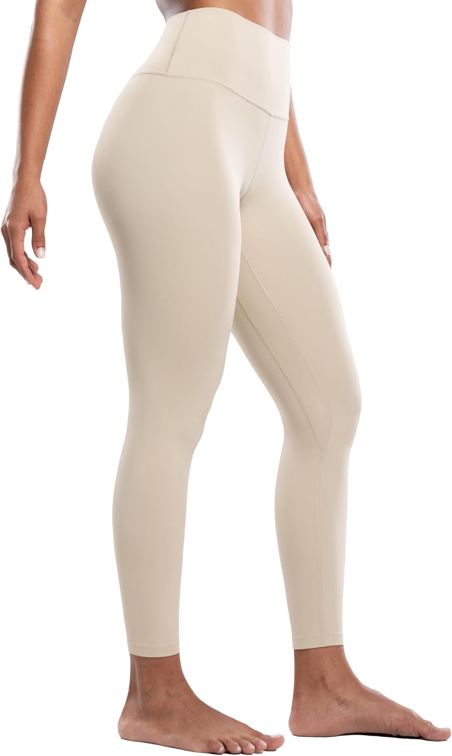 image:imageENERBLOOM Workout Leggings for Women Yoga Pants High Waisted Athletic Tights Silky Feel 21232528 Gym Activewear LoungeKhaki