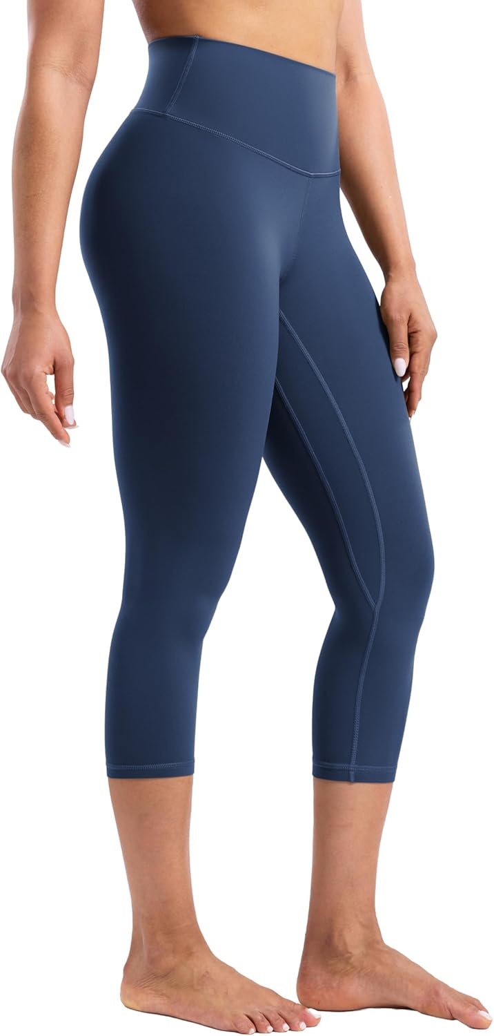 image:imageENERBLOOM Workout Leggings for Women Yoga Pants High Waisted Athletic Tights Silky Feel 21232528 Gym Activewear LoungeNavy Blue