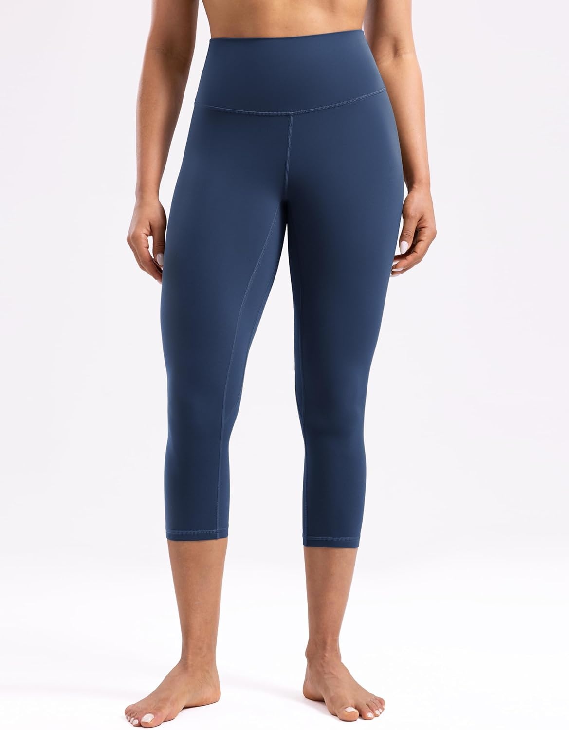 image:imageENERBLOOM Workout Leggings for Women Yoga Pants High Waisted Athletic Tights Silky Feel 21232528 Gym Activewear LoungeNavy Blue