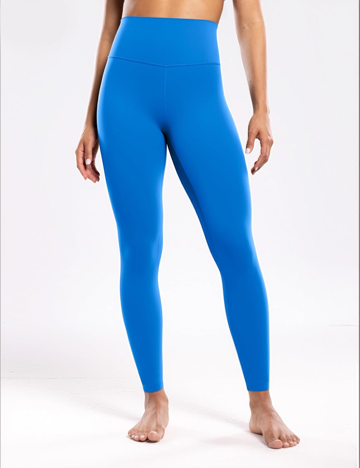 image:imageENERBLOOM Workout Leggings for Women Yoga Pants High Waisted Athletic Tights Silky Feel 21232528 Gym Activewear LoungeSparkling Blue