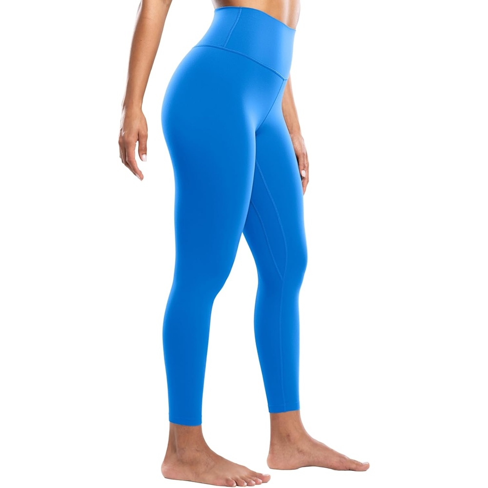 image:imageENERBLOOM Workout Leggings for Women Yoga Pants High Waisted Athletic Tights Silky Feel 21232528 Gym Activewear LoungeSparkling Blue