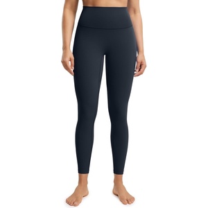 image:imageENERBLOOM No Front Seam Workout Leggings for Women 2528 Yoga Pants Athletic High Waisted Lounge Pilates Gym TightsDark Navy