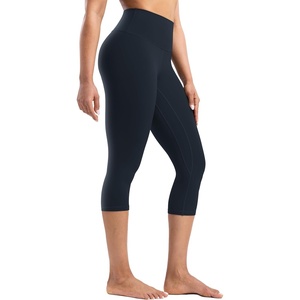 image:imageENERBLOOM Workout Leggings for Women Yoga Pants High Waisted Athletic Tights Silky Feel 21232528 Gym Activewear LoungeDark Navy