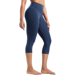 image:imageENERBLOOM Workout Leggings for Women Yoga Pants High Waisted Athletic Tights Silky Feel 21232528 Gym Activewear LoungeNavy Blue
